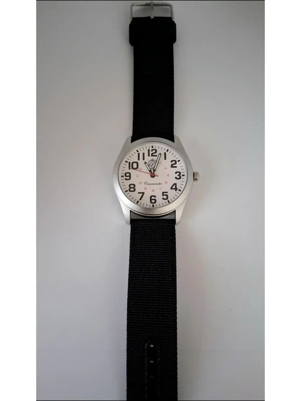 NEW Pierre Lucerne Commander WW2 Style Navy Men's‎ Watch